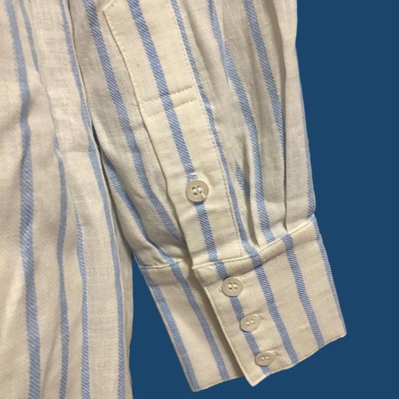 Ruken Striped Shirt Dress - NWT - Medium - Picture 5 of 7